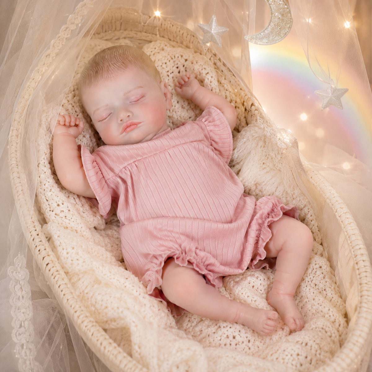 Kids Toys New Born - 50CM Lifelike Reborn Baby Cute Kids