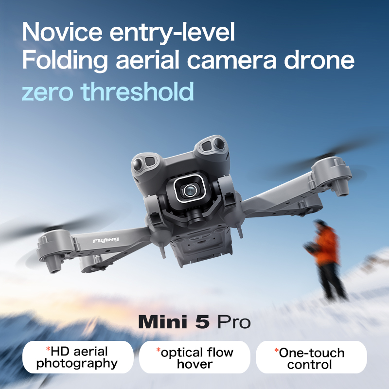 Toys For Kids Video - Mini5 Pro Portable Drone HD Aerial