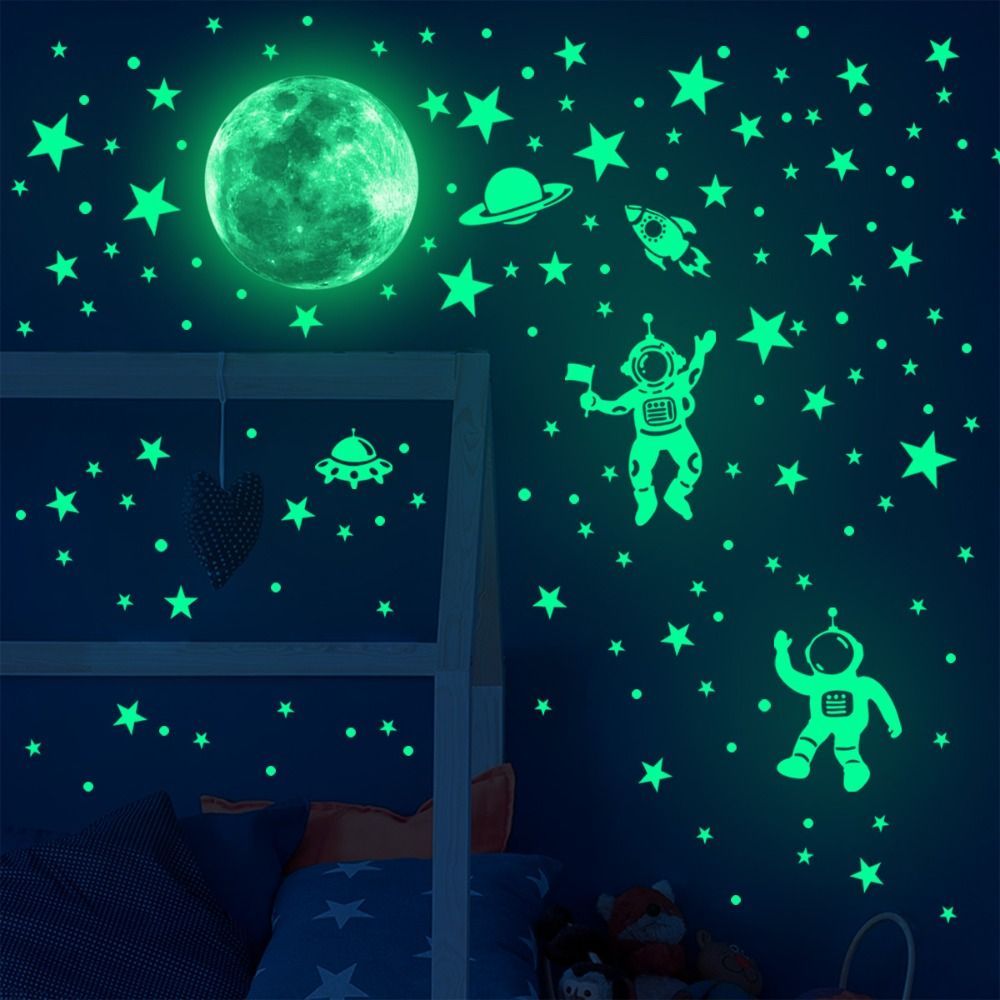 Glow In Dark Stars - Green Glow in The Dark Stars