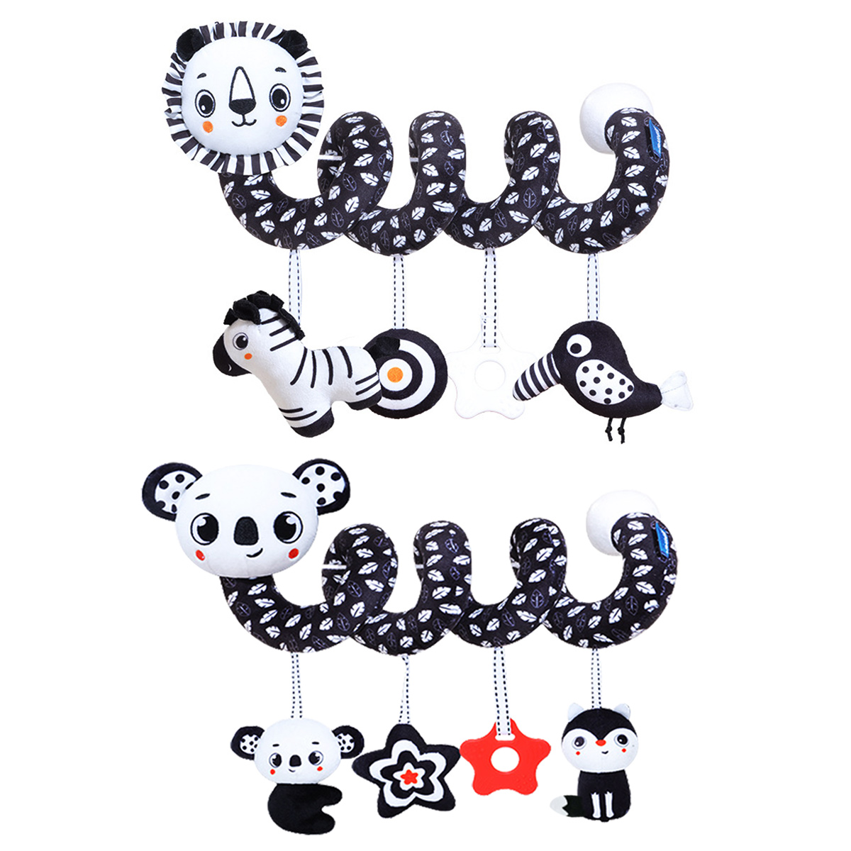 Kids Toys New Born - Baby Plush Spiral Hanging Toys for