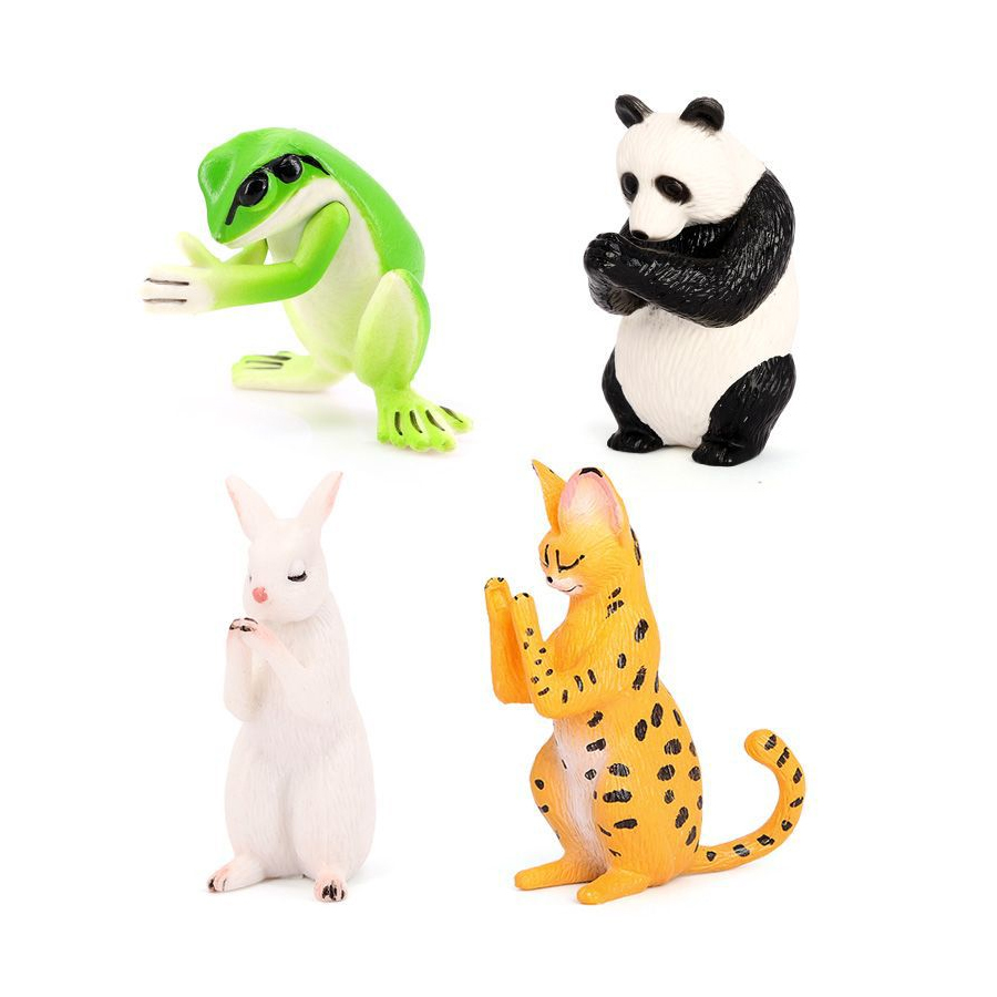 Realistic Frog Cat Rabbit Pand - огляд і ціна Kids Toys Elephant