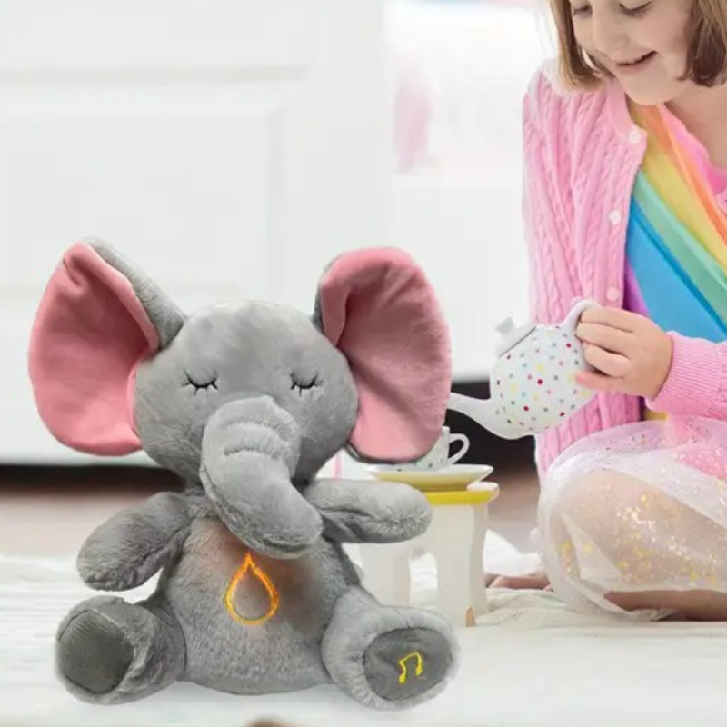Hot Sell Glowing Breathing Mus - огляд і ціна Kids Toys Elephant