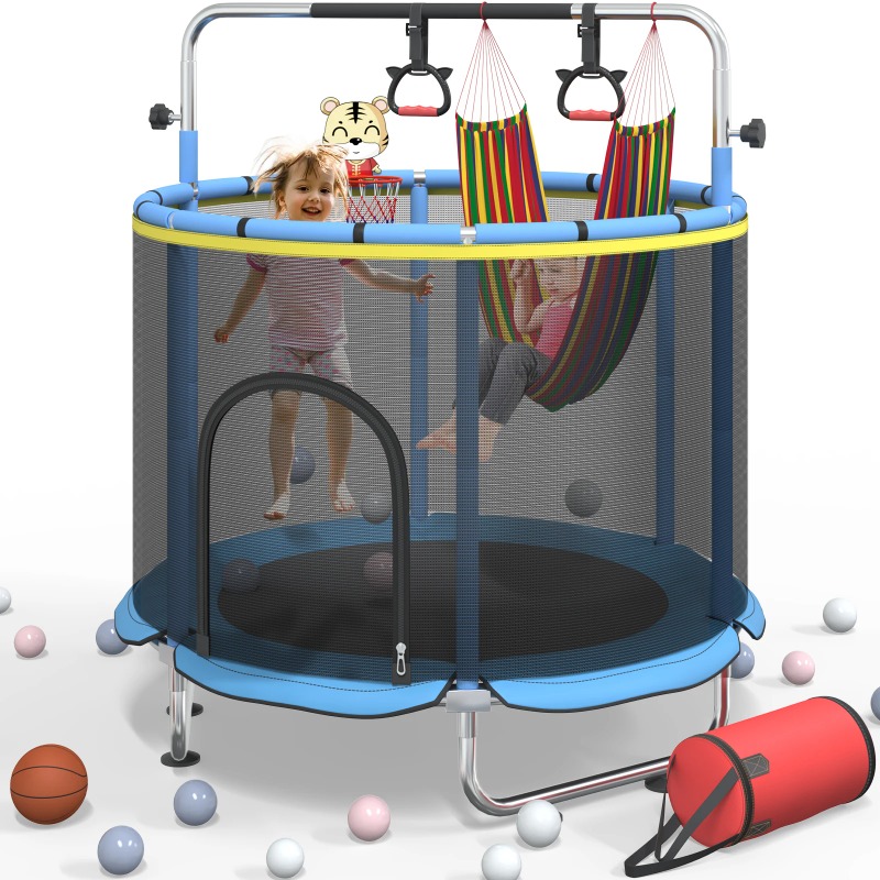 5FT Toddler Trampoline 8-in-1  - огляд і ціна Trampoline Mini Indoor