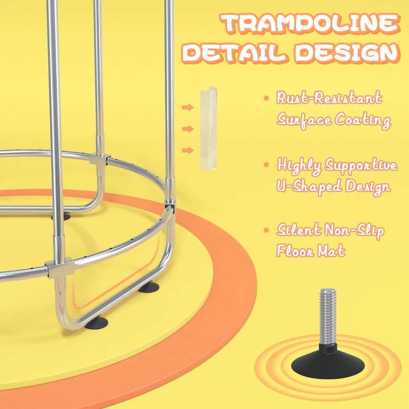 5FT Toddler Trampoline 8-in-1  - огляд і ціна Trampoline Mini Indoor