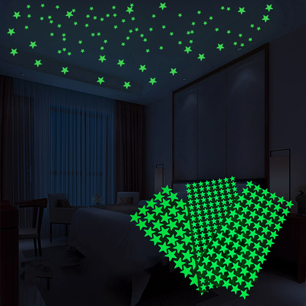 Glow In The Dark 3D Stars Moon - огляд і ціна Glow In Dark Stars