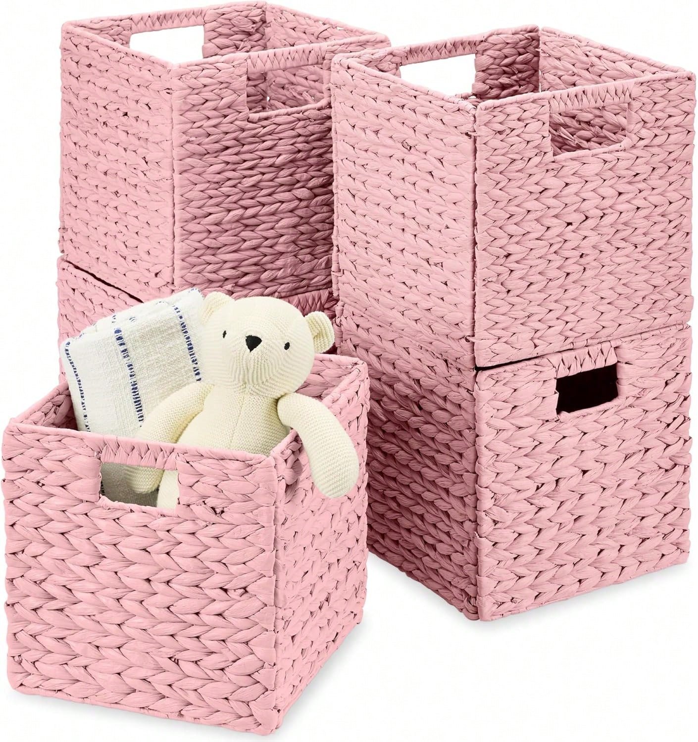 10.5x10.5in Pack Of 5 Cube Sto - огляд і ціна Kids Toys Basket