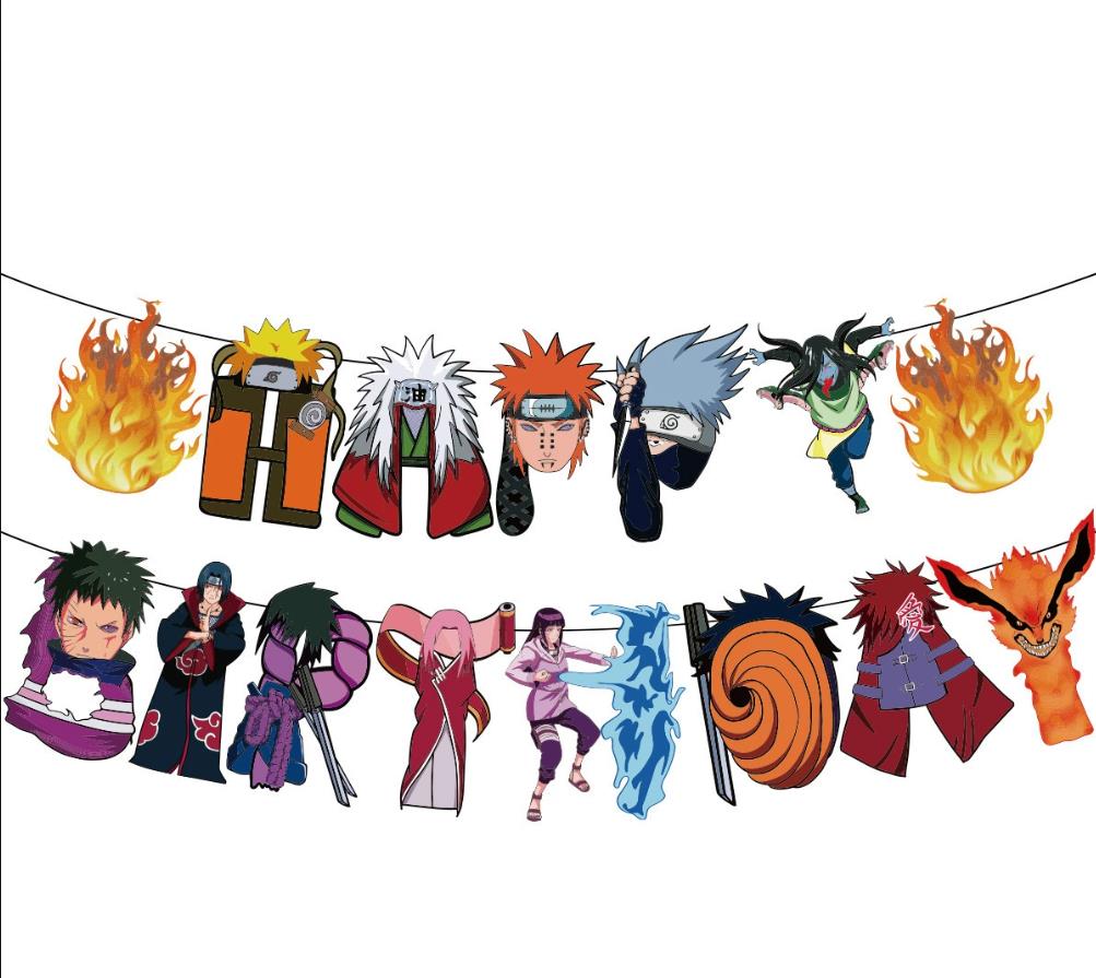 Naruto Kakashi Balloons Uchiha - огляд і ціна Banner Kids Toys