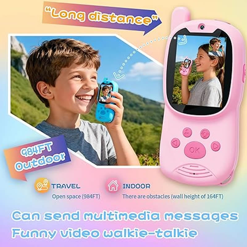 Walkie Talkies for Kids Rechar - огляд і ціна Toys For Kids Video
