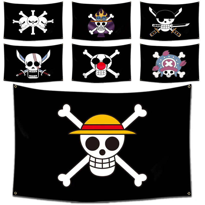 One Piece Jolly Roger Wall Ban - огляд і ціна Banner Kids Toys