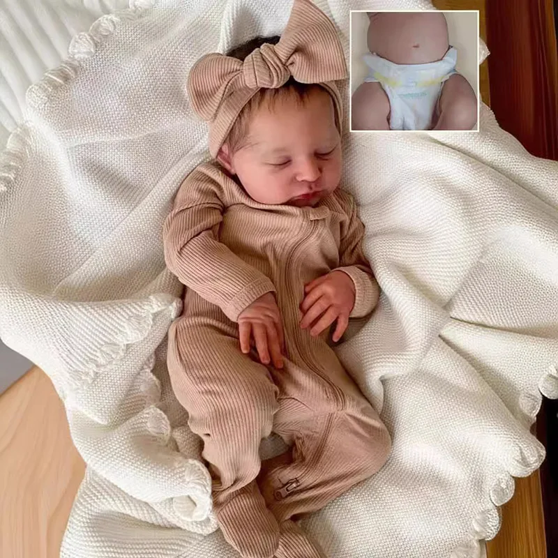 49CM Vinyl Baby Doll Reborn La - огляд і ціна Kids Toys New Born