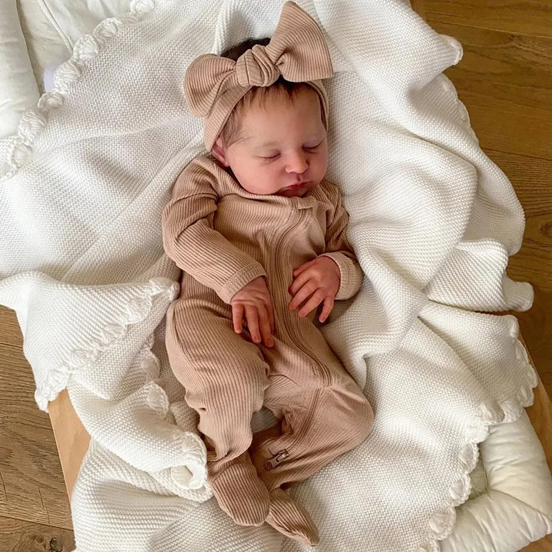 49CM Vinyl Baby Doll Reborn La - огляд і ціна Kids Toys New Born