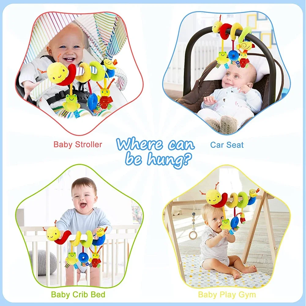 Spiral Stroller Toys Newborn P - огляд і ціна Kids Toys New Born