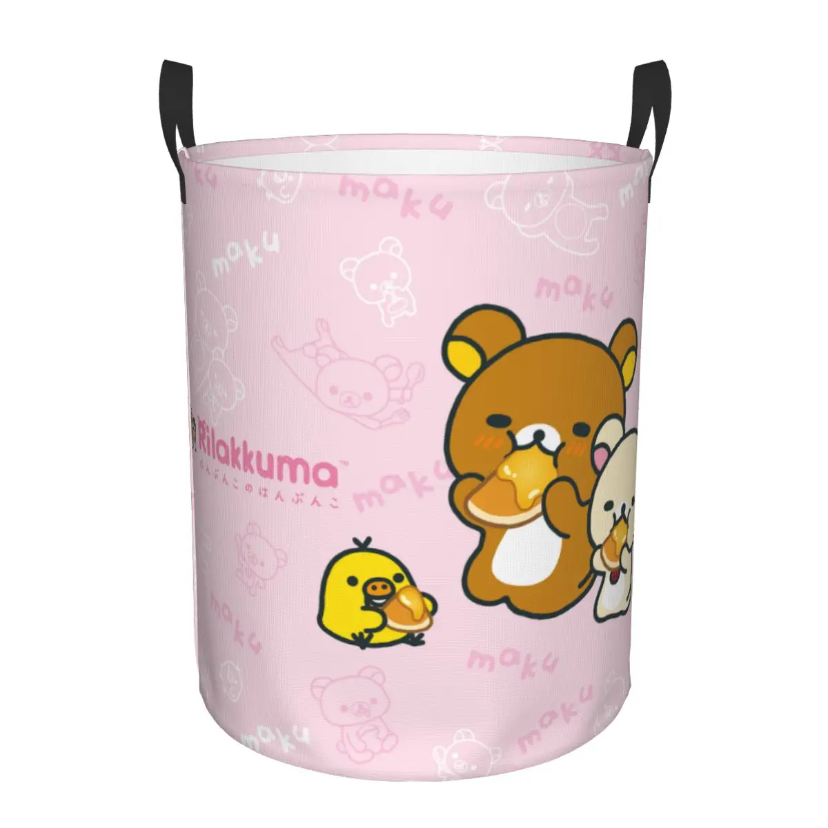 Kawaii Cartoon Rilakkuma Bear  - огляд і ціна Kids Toys Basket