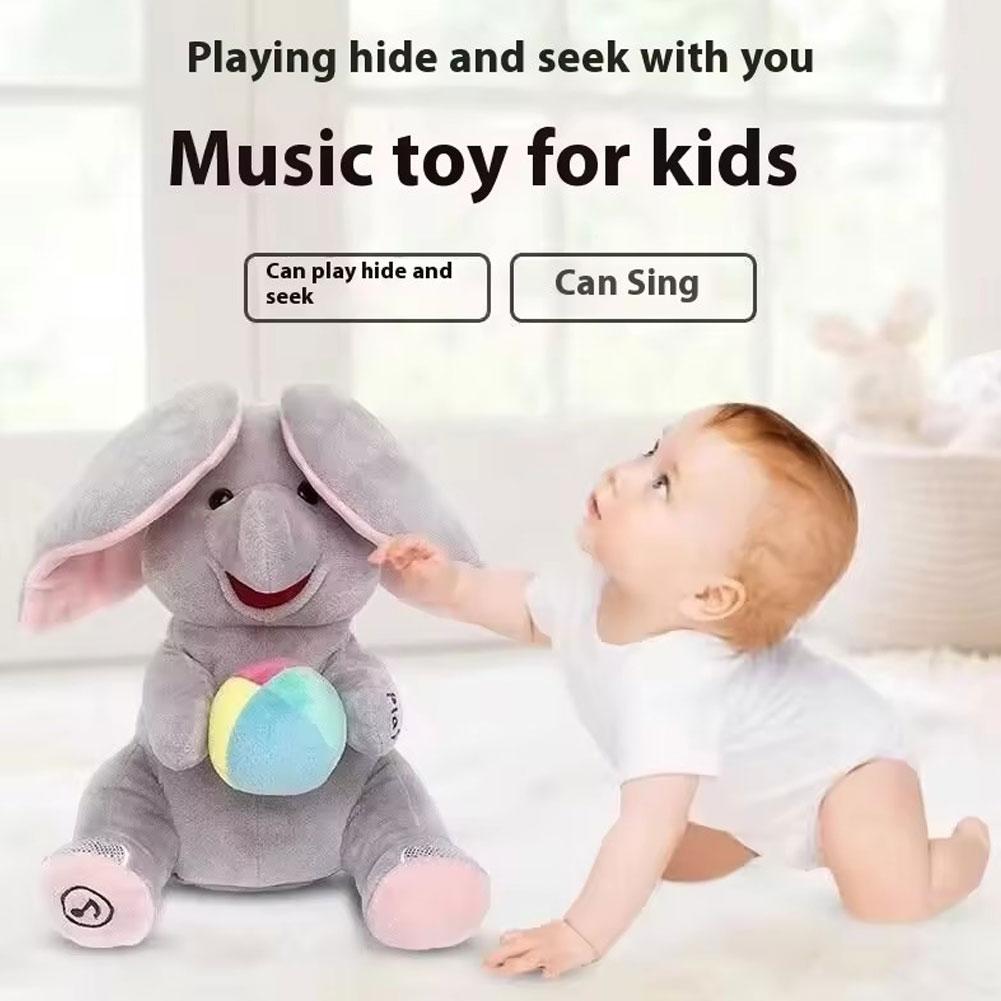 Hide and Seek Elephant Plush T - огляд і ціна Kids Toys Elephant