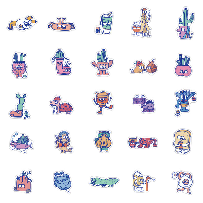 10/30/50pcs  Cartoon Monster I - огляд і ціна Kids Toys Cartoon Images