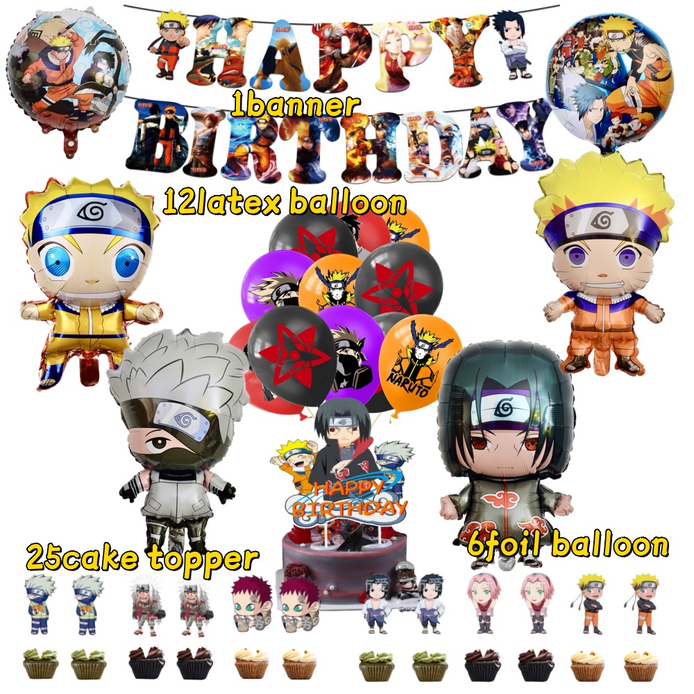 Narutoed Foil Balloons 12inch  - огляд і ціна Banner Kids Toys