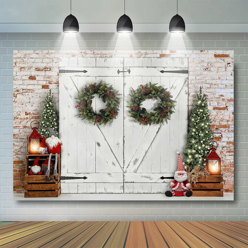 Christmas White Wood Door Back - огляд і ціна Banner Kids Toys