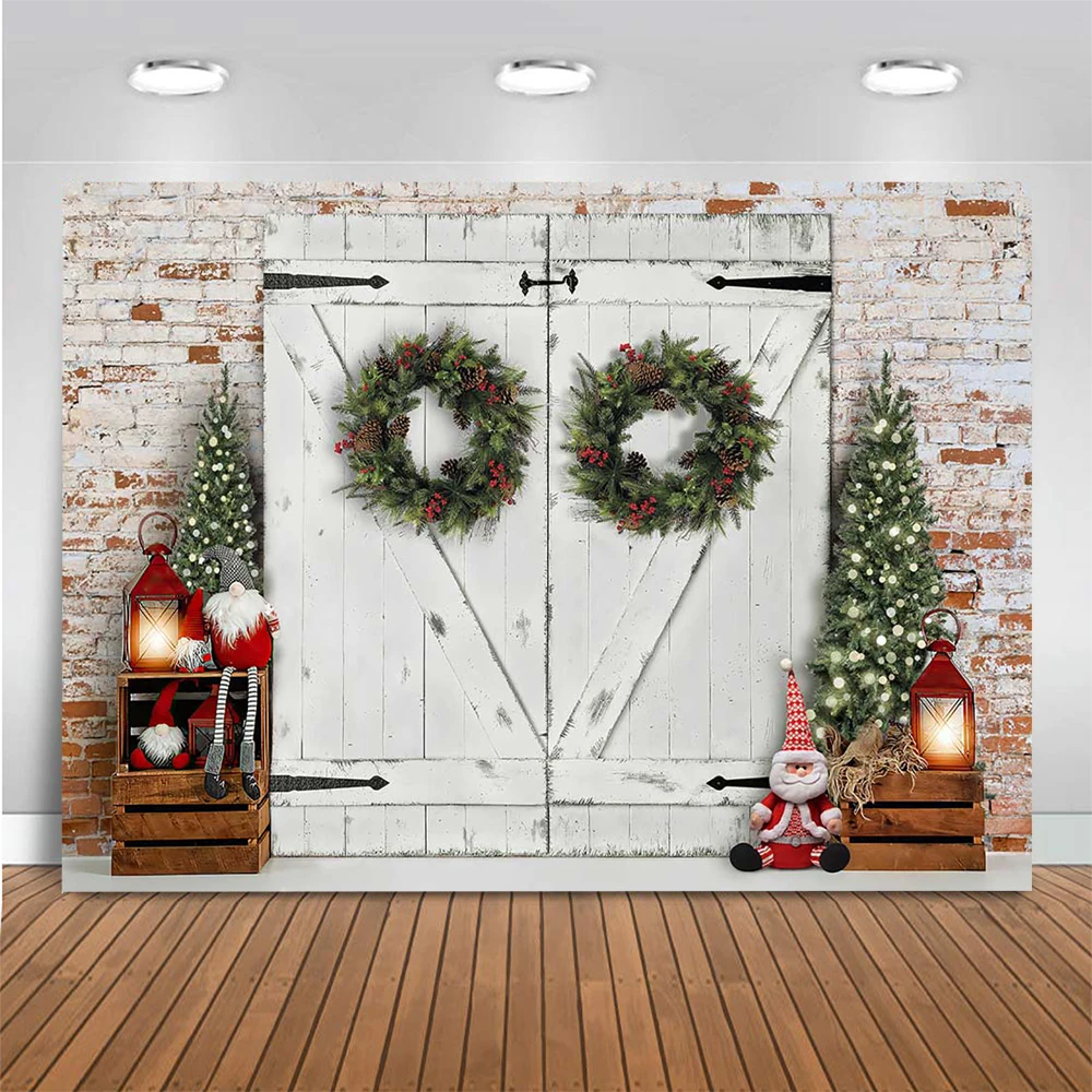 Christmas White Wood Door Back - огляд і ціна Banner Kids Toys