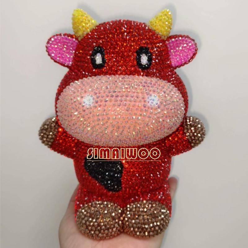 DIY Rhinestone Art Cow Doll To - огляд і ціна Kids Toys Exhibition
