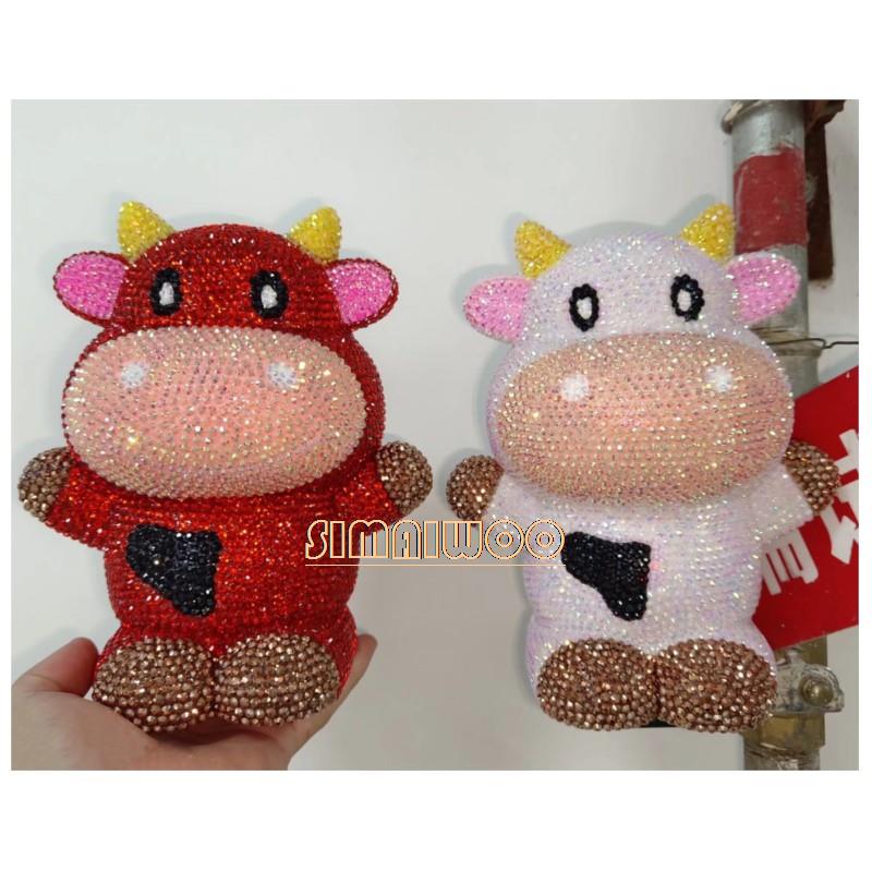 DIY Rhinestone Art Cow Doll To - огляд і ціна Kids Toys Exhibition