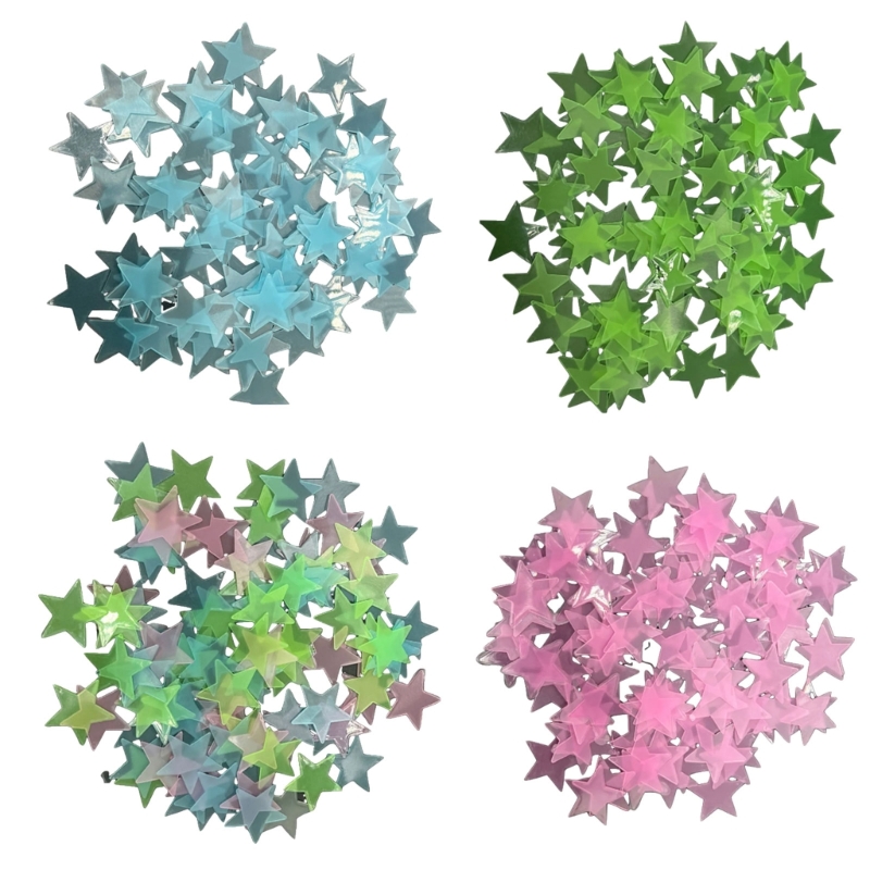 Pack of 100 Glowing 3D Star St - огляд і ціна Glow In Dark Stars
