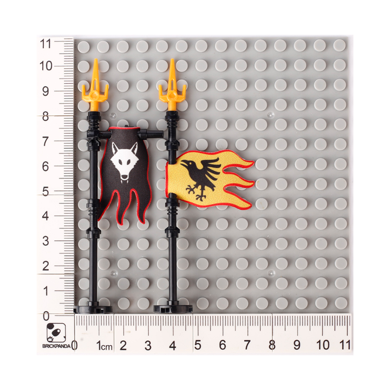 MOC Castle Flag Building Block - огляд і ціна Banner Kids Toys