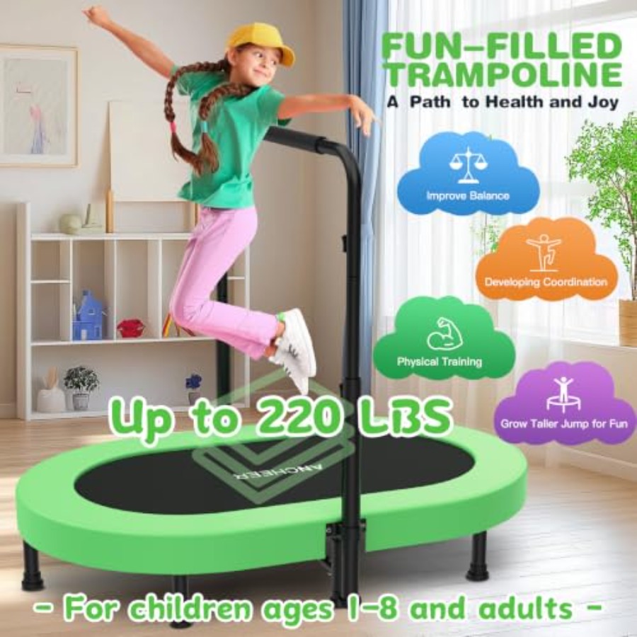 Toddler Trampoline For Indoor/ - огляд і ціна Trampoline Mini Indoor