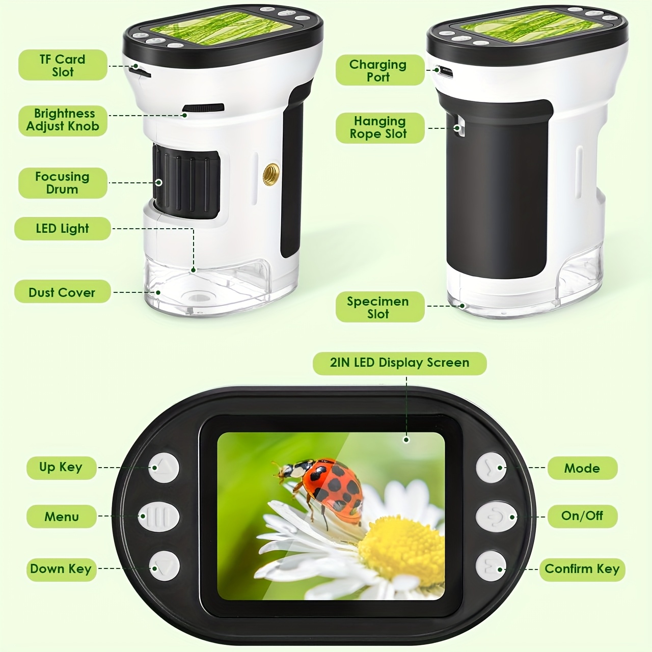 Kids Microscope Biological Kit - огляд і ціна Toys For Kids Video