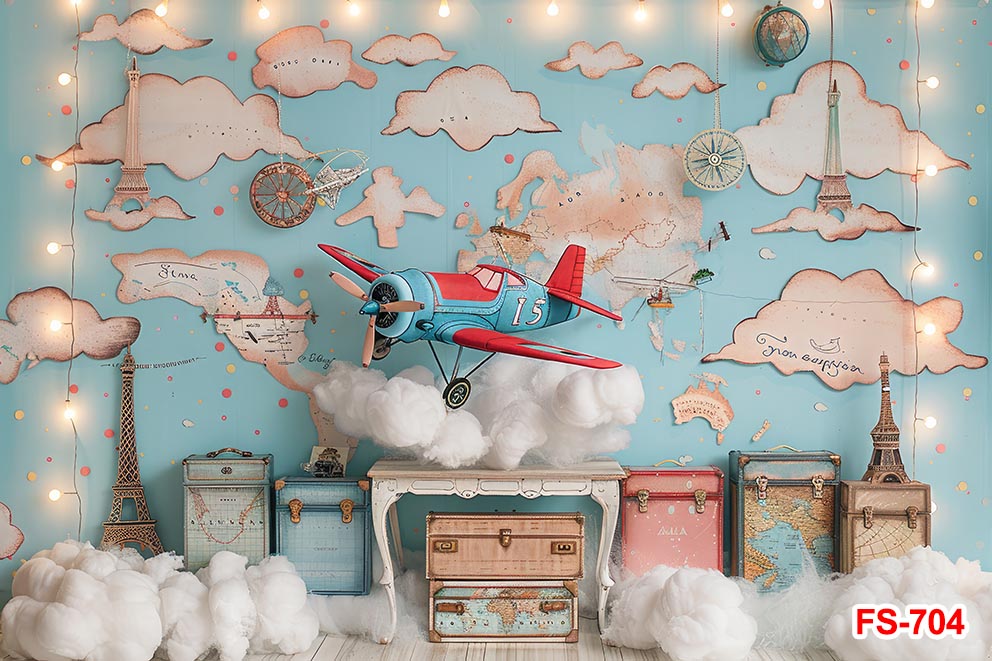 Birthday Backdrop Wooden Toy A - огляд і ціна Banner Kids Toys