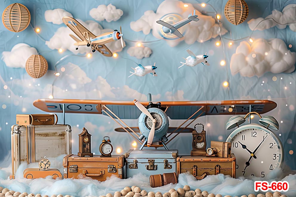 Birthday Backdrop Wooden Toy A - огляд і ціна Banner Kids Toys