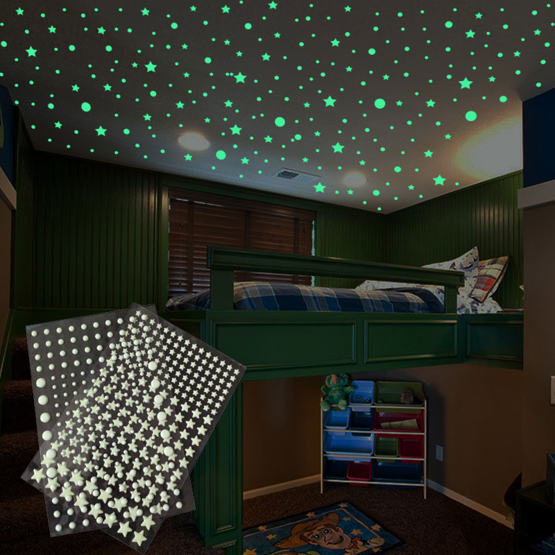 202 Pcs/Set 3D Bubble Stars Do - огляд і ціна Glow In Dark Stars
