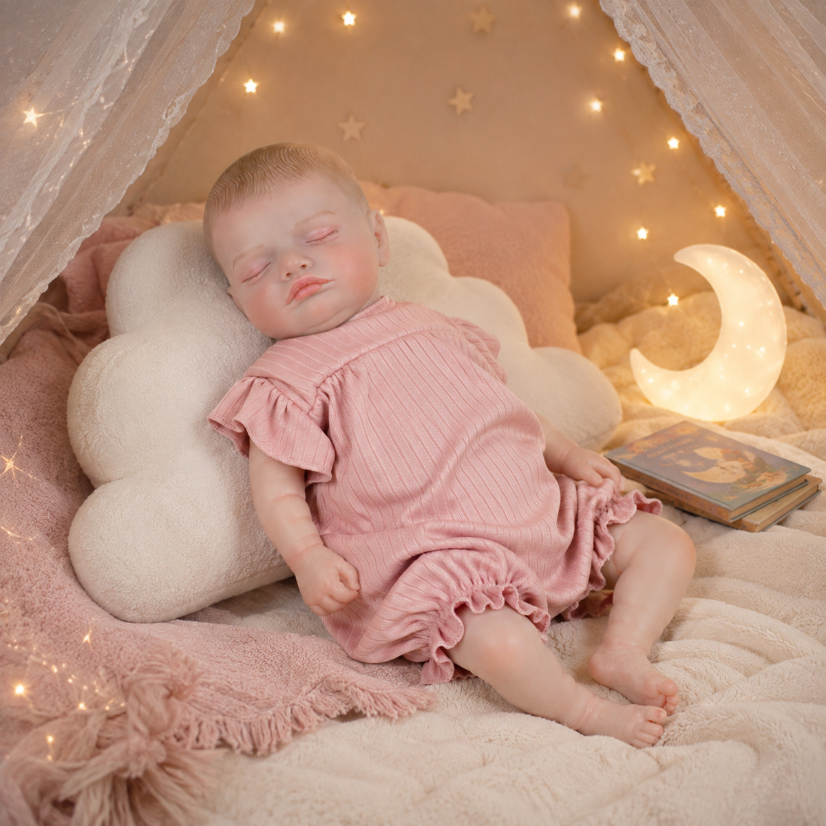 50CM Lifelike Reborn Baby Cute - огляд і ціна Kids Toys New Born