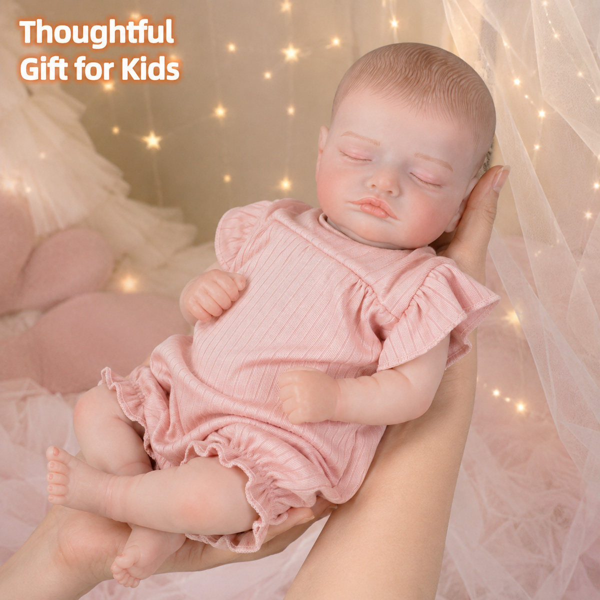 50CM Lifelike Reborn Baby Cute - огляд і ціна Kids Toys New Born