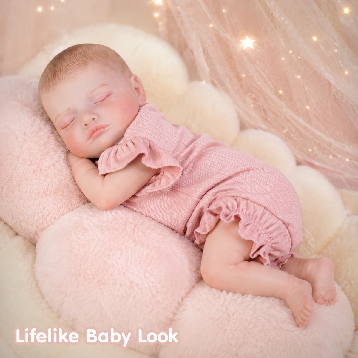 50CM Lifelike Reborn Baby Cute - огляд і ціна Kids Toys New Born