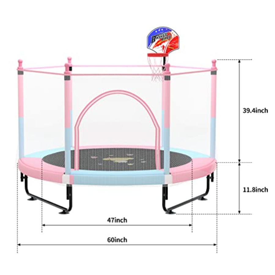 Indoor Trampoline For Home Ent - огляд і ціна Trampoline Mini Indoor