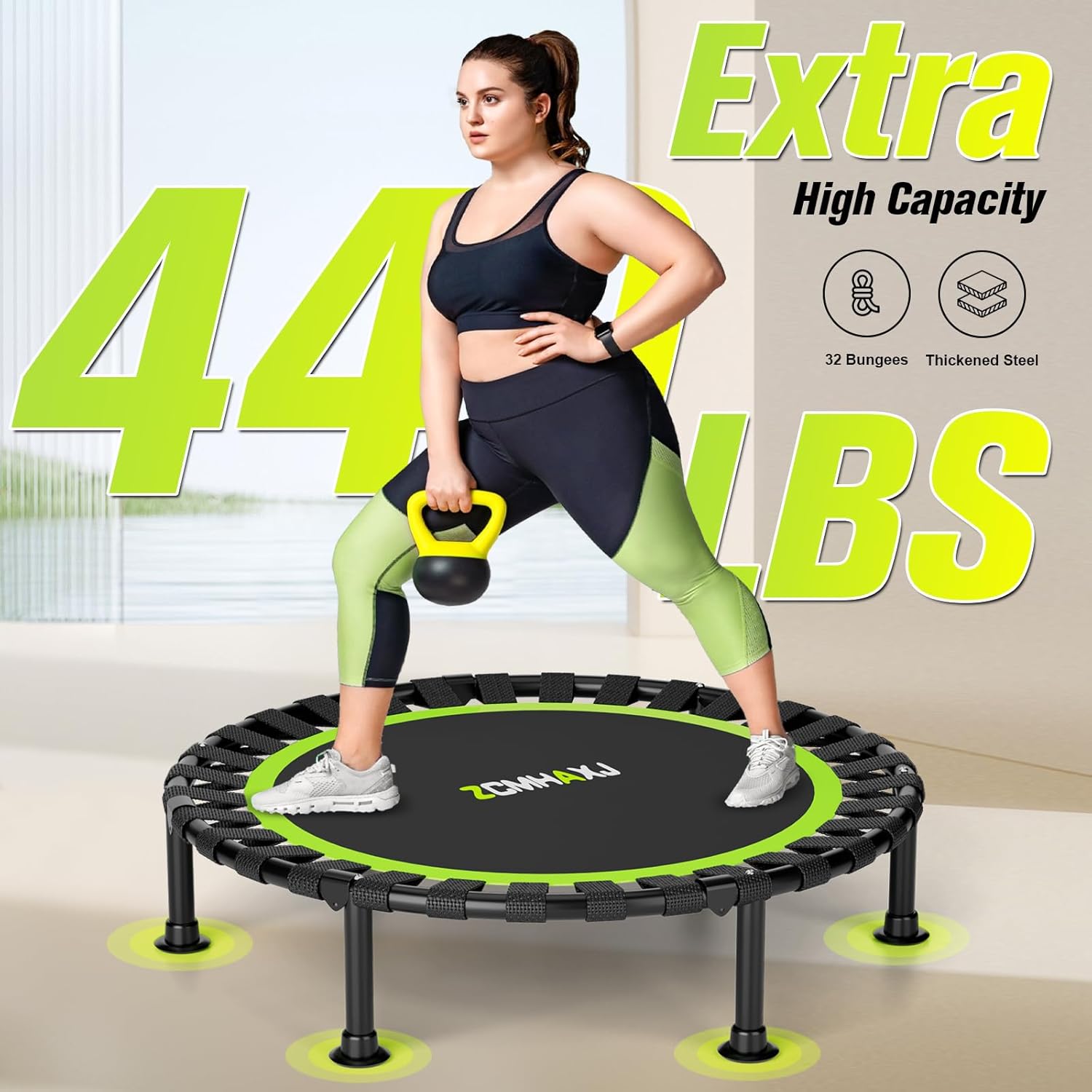 Foldable Mini Rebounder Trampo - огляд і ціна Trampoline Mini Indoor