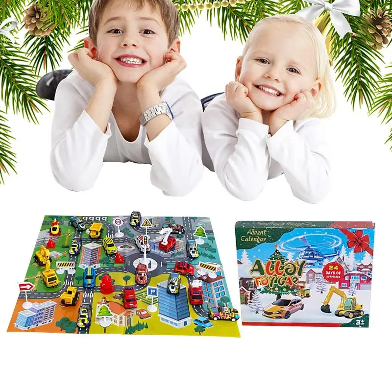 24pcs Car Toy Set Christmas Ad - огляд і ціна Kids Toys Christmas 2025