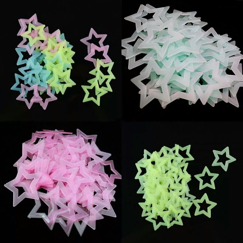 3D Hollow Star Energy Storage  - огляд і ціна Glow In Dark Stars