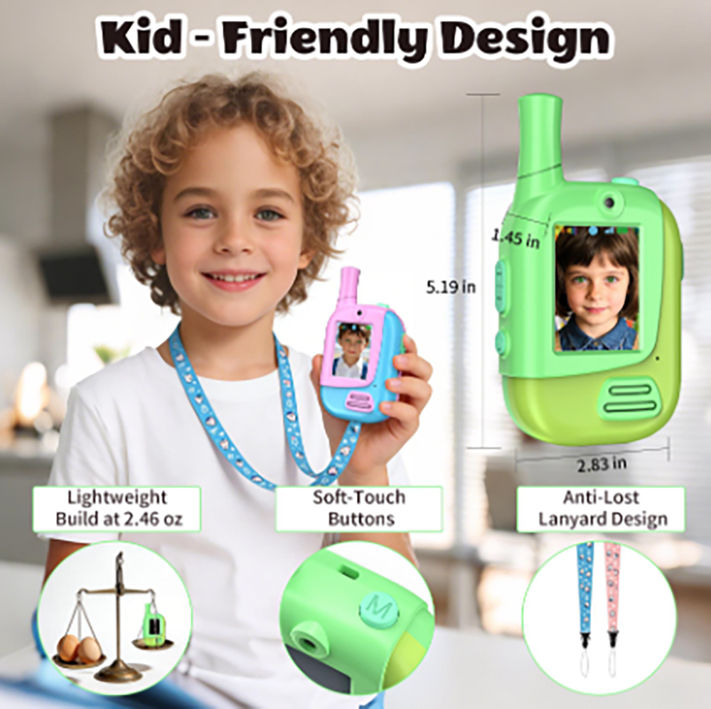 2 Pack Rechargeable Kids Video - огляд і ціна Toys For Kids Video