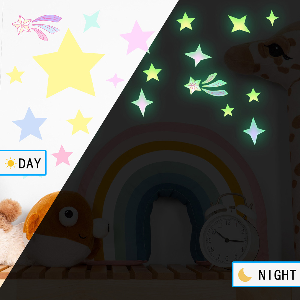 Colorful Stars Luminous Wall S - огляд і ціна Glow In Dark Stars