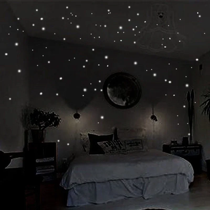 407pcs Luminous Wall Stickers  - огляд і ціна Glow In Dark Stars