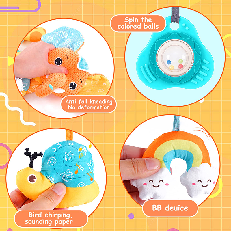 Car Seat Toys Infant Color Ele - огляд і ціна Kids Toys New Born